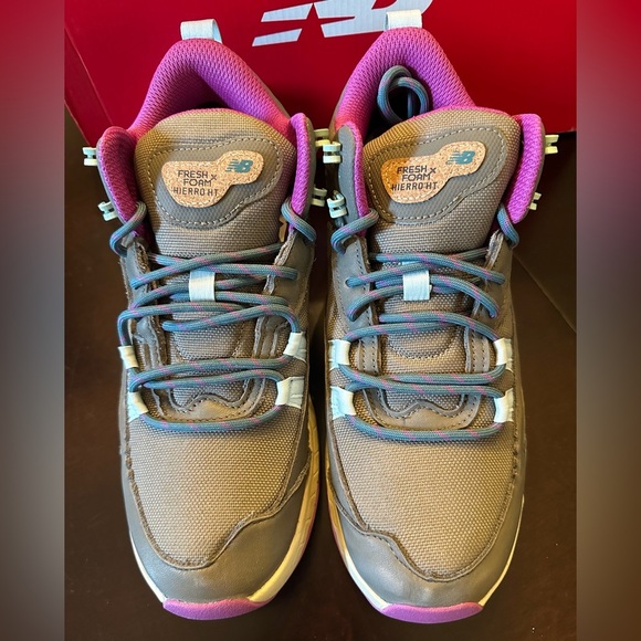 NIB New Balance Fresh Foam X Hierro Mid 7W Bungee Brindle Trail Running Hiking - Picture 5 of 13
